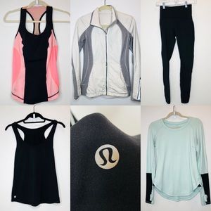 Lot of 2Lululemon Items --  Leggings Tank top Longsleeve